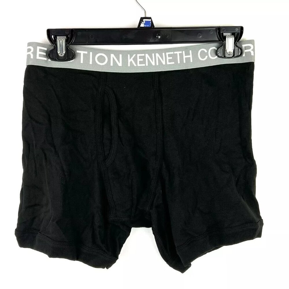 Kenneth Cole Men’s Black Boxer Brief Underwear Size M, 1-Pair